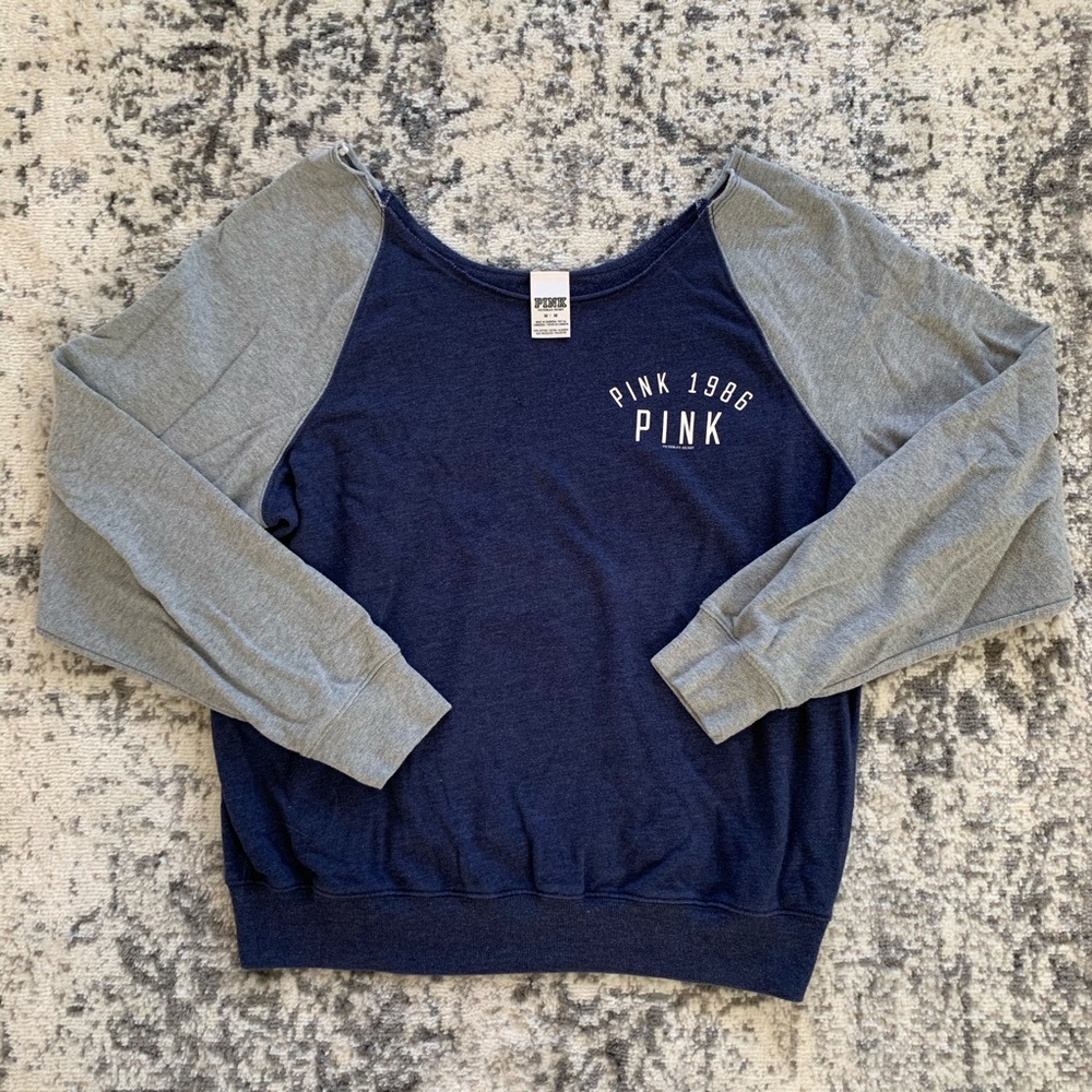 Victoria’s Secret Pink Off Shoulder Sweater